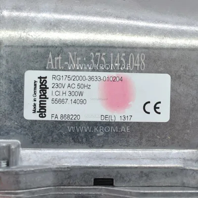 ebmpapst RG175/2000-3633-010204 KT, 55667.14090 fan