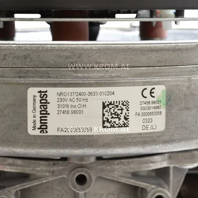 De Dietrich 7628630 Fan