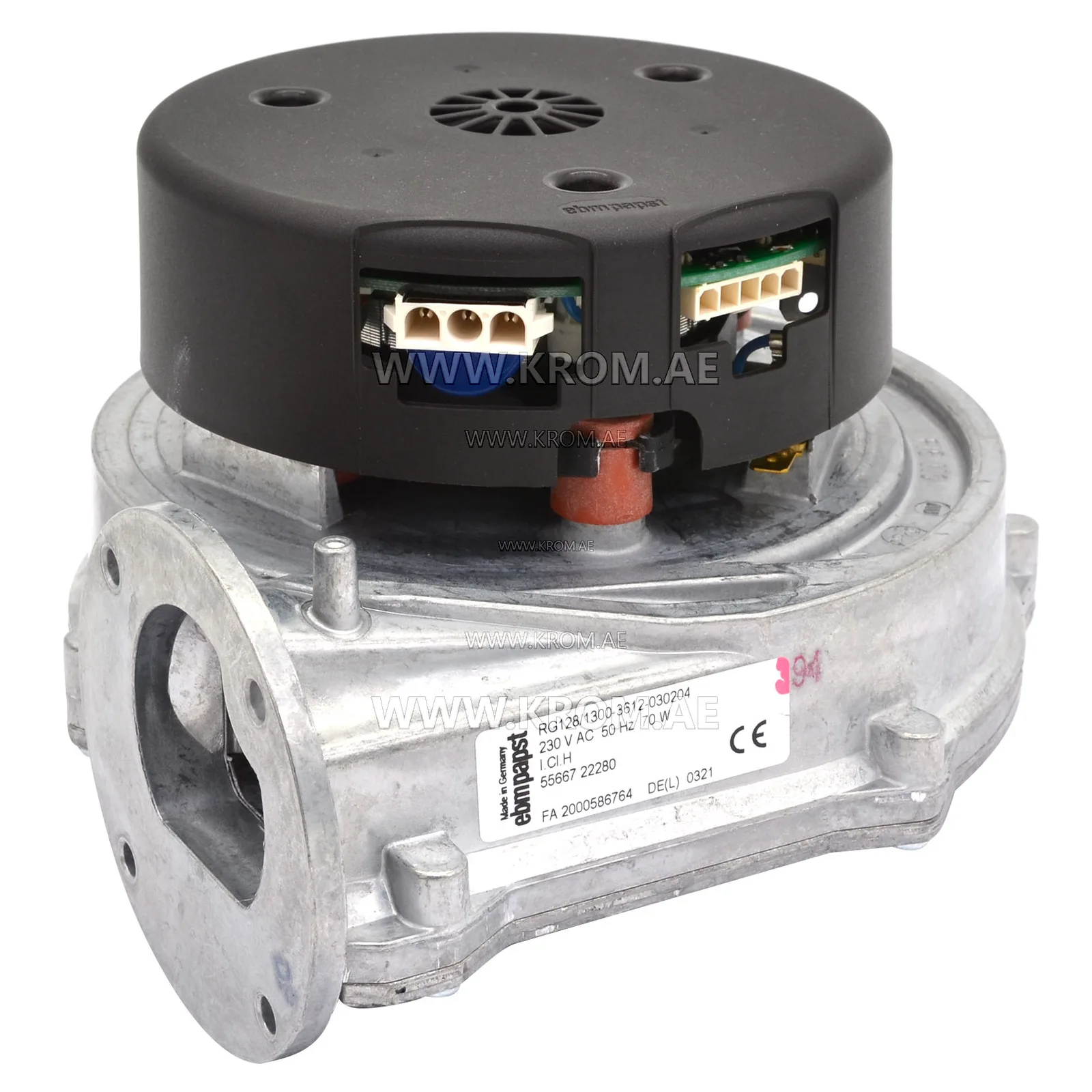 ACV 537D3049 fan EBMPAPST RG128/1300-3612-030204 230V/70W/50Hz