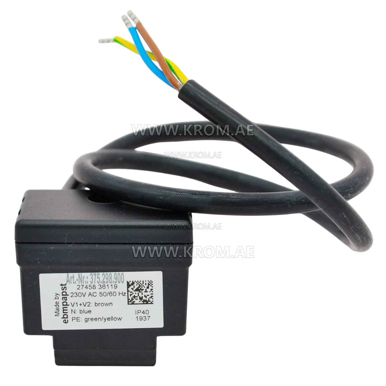 ebmpapst 27458.36119 cable for NRV valve