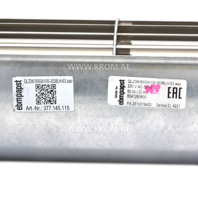 ebmpapst QLZ06/3000A105-3038LH-63aao, 55412.60600 fan