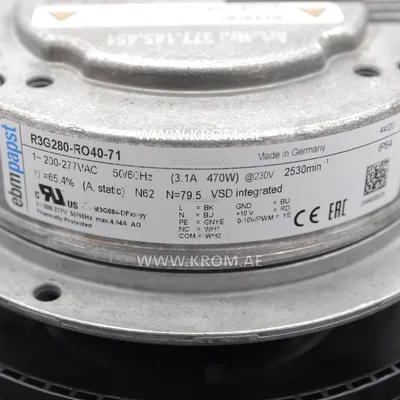 ebmpapst R3G280RO4071 fan
