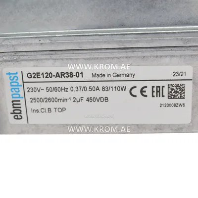 ebmpapst G2E120AR3801 fan