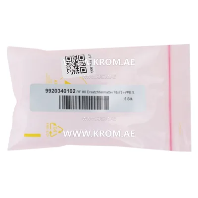 ebmpapst RF80, 9920340102 filter