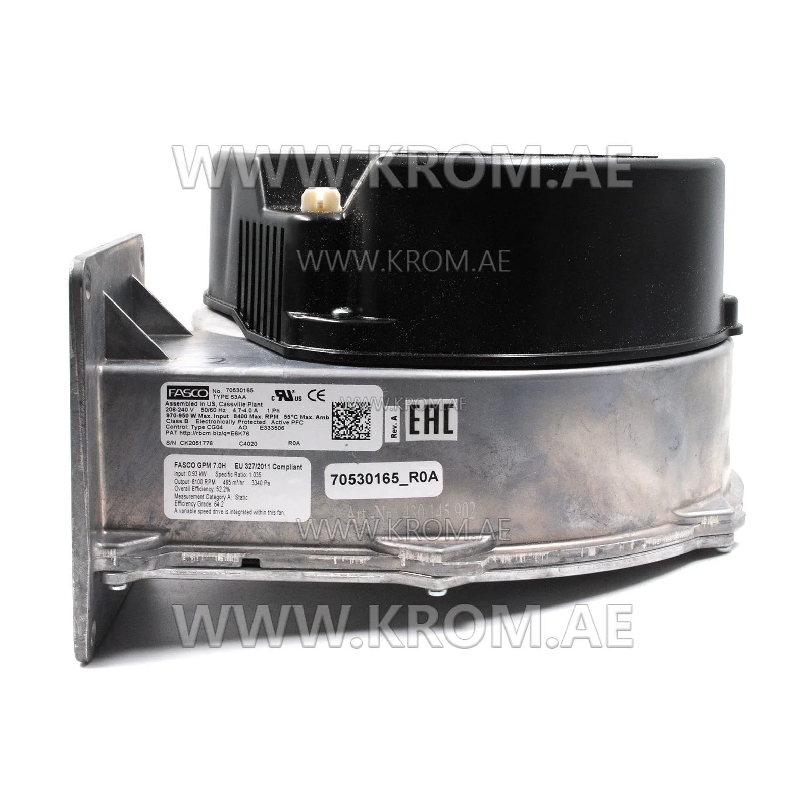 Fan FASCO 7.H 120-240V, 430.145.902, 70530165