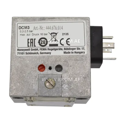 Fema DCM3 pressure switch