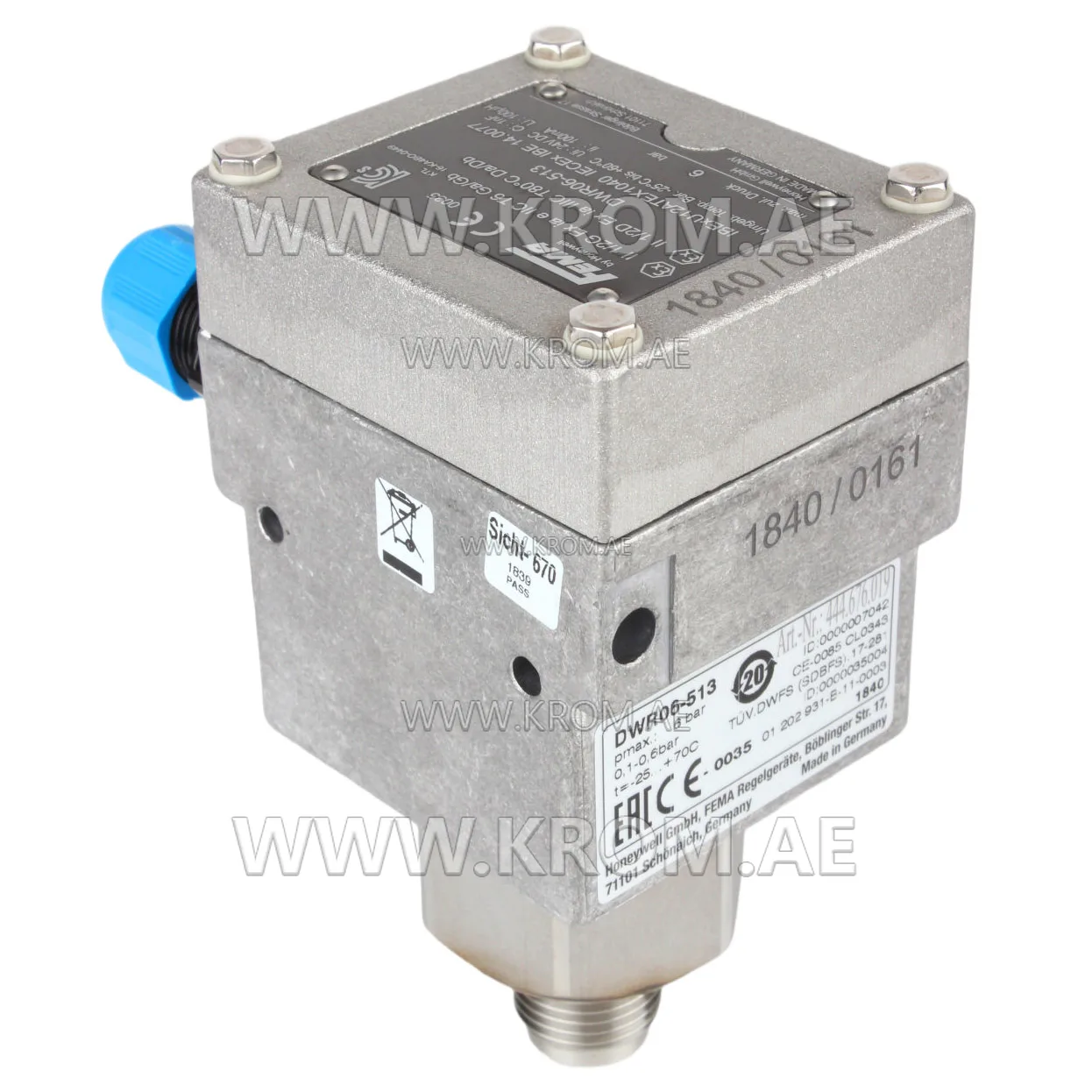 Fema DWR06-513 pressure switch