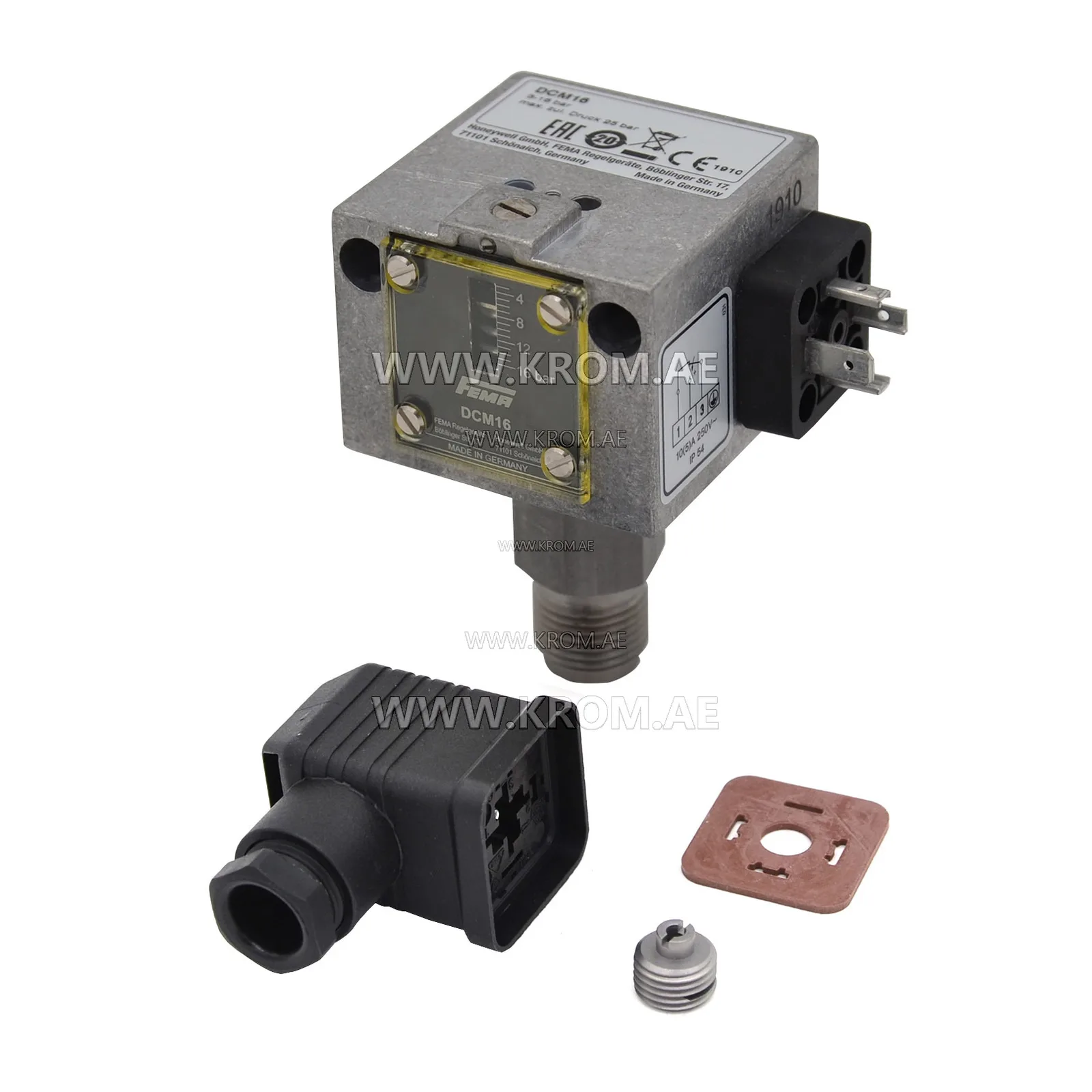 Fema DCM16 pressure switch