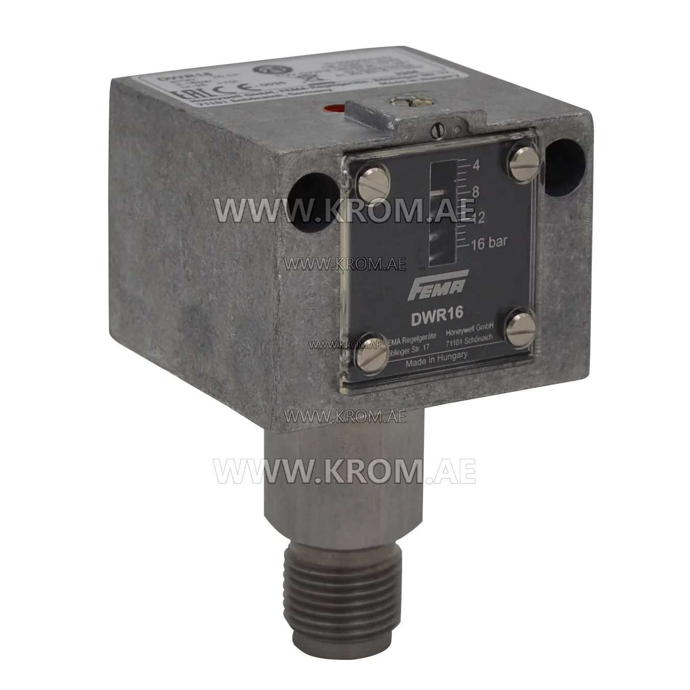 Fema DWR16 pressure switch