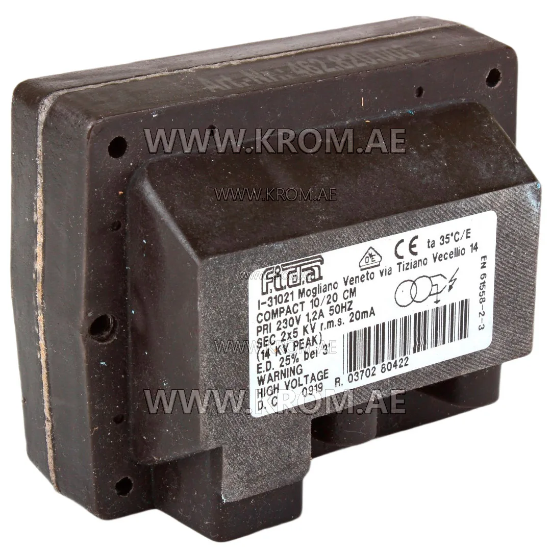 Fida 10/20CM compact ignition transformer