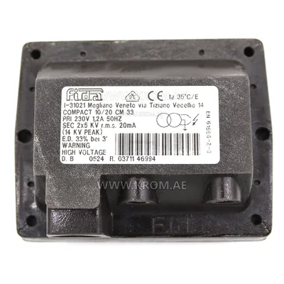 Fida Compact 10/20 CM33% ignition transformer