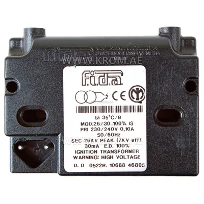 Fida 26/30 IS ignition transformer