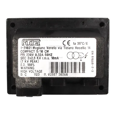 Fida Compact 5/10CM 100% ignition transformer