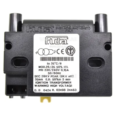 Fida 26/35 50% ITL ignition transformer