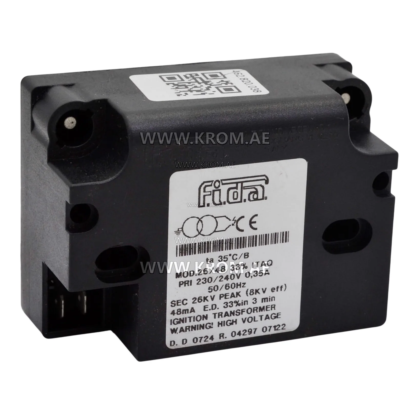 Fida 26/48 ITAQ ignition transformer