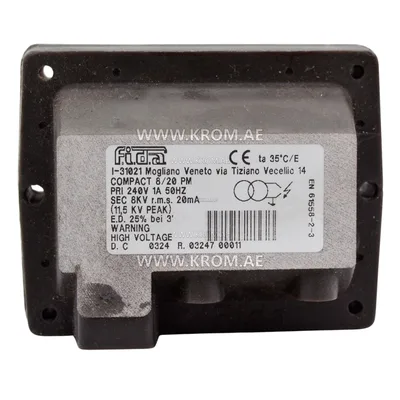 Fida Compact 8/20 PM 25% ignition transformer