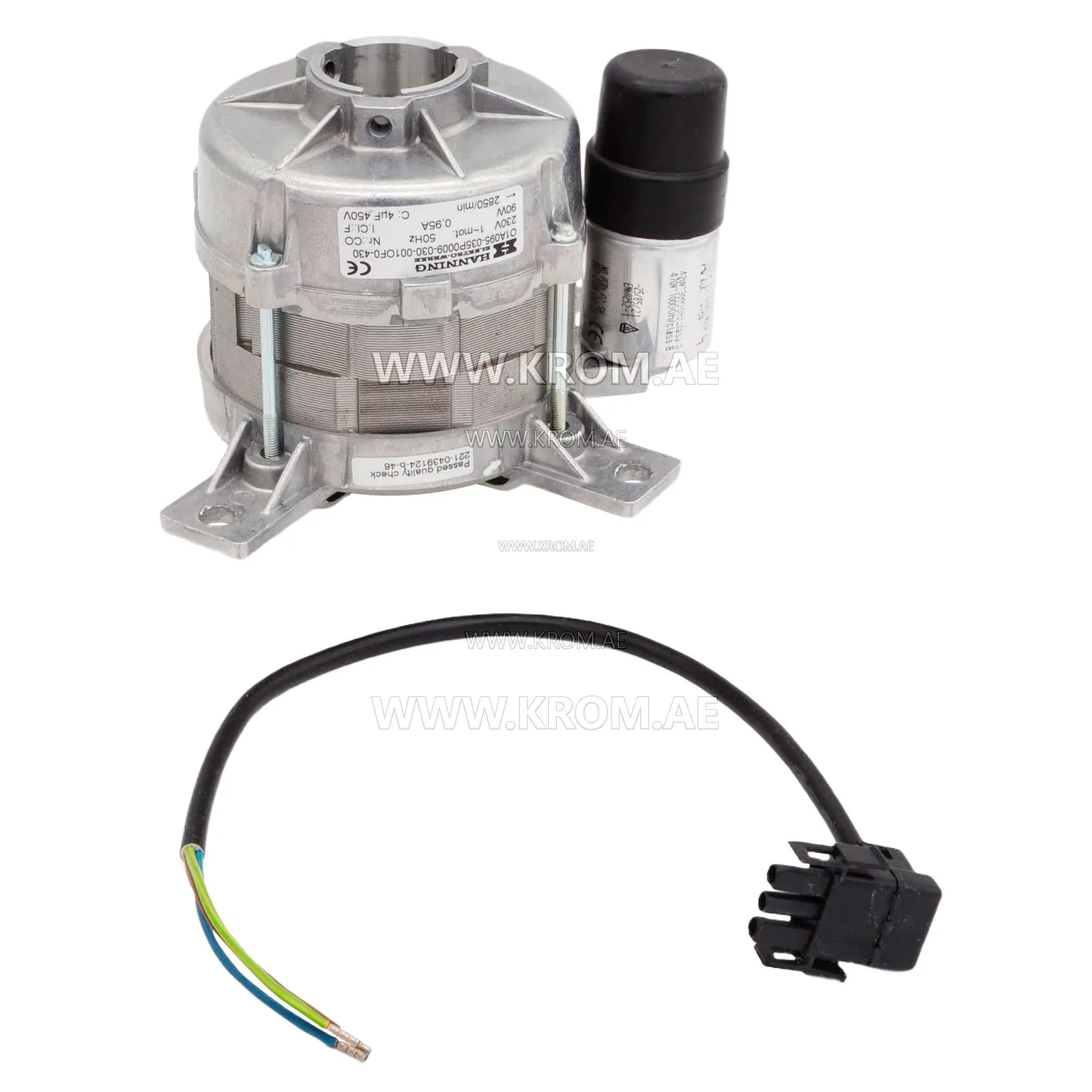 ACV 537D8160 motor hanning 90w (BMR31-BME1) HANNING O1A095-035P0009-030-001OF0-430