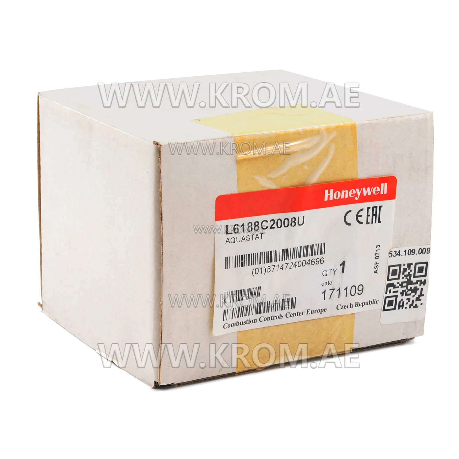 Honeywell L6188C2008U aquastat