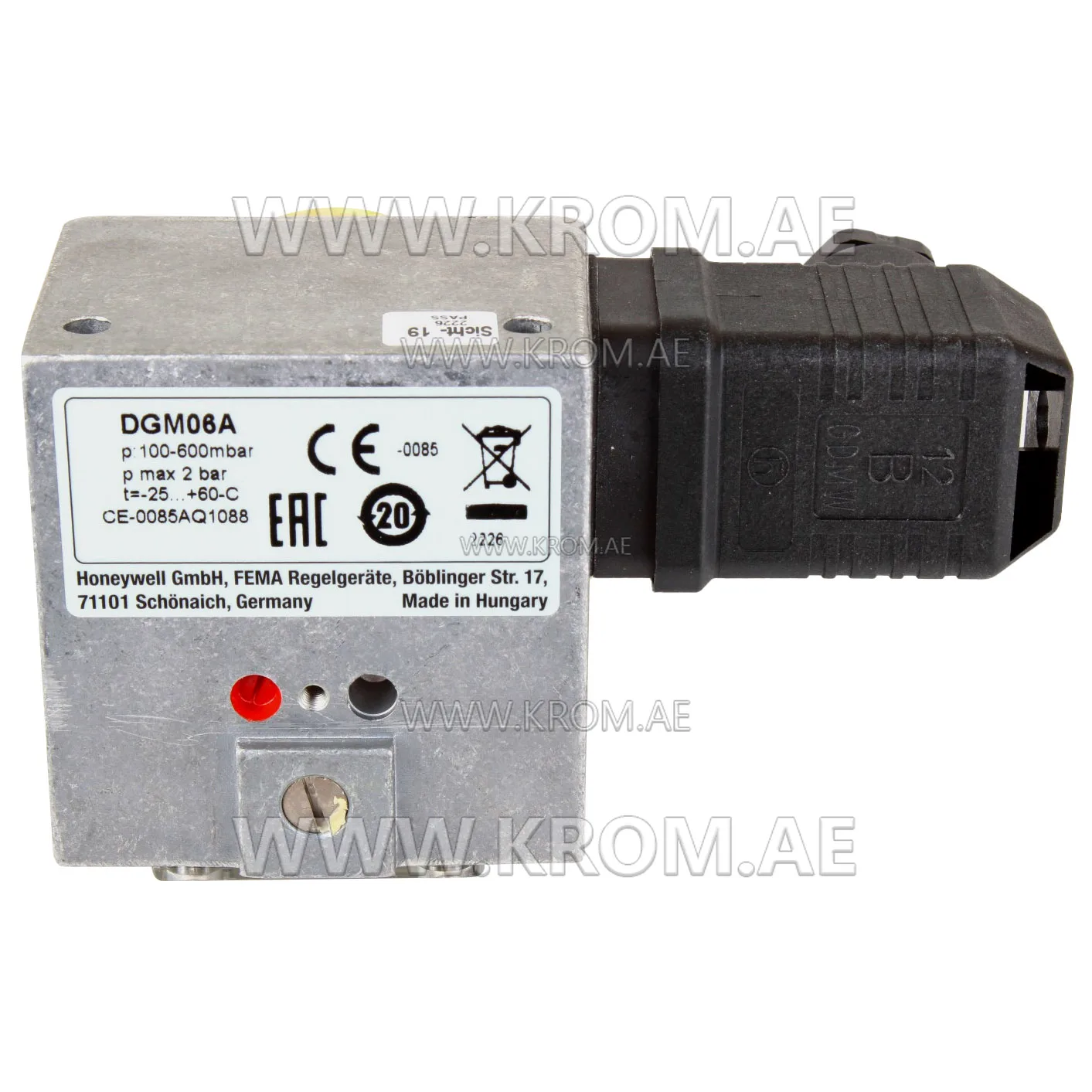 Honeywell DGM06A pressure switch