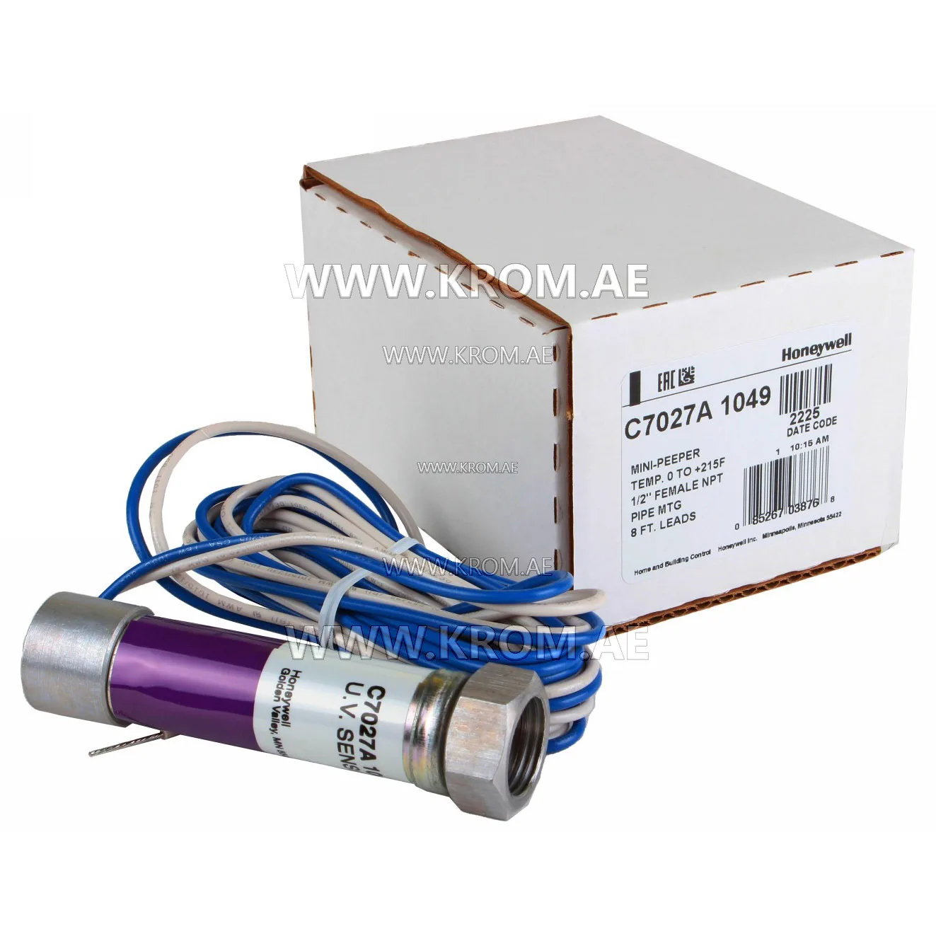Honeywell C7027A1049 UV detector minipeeper