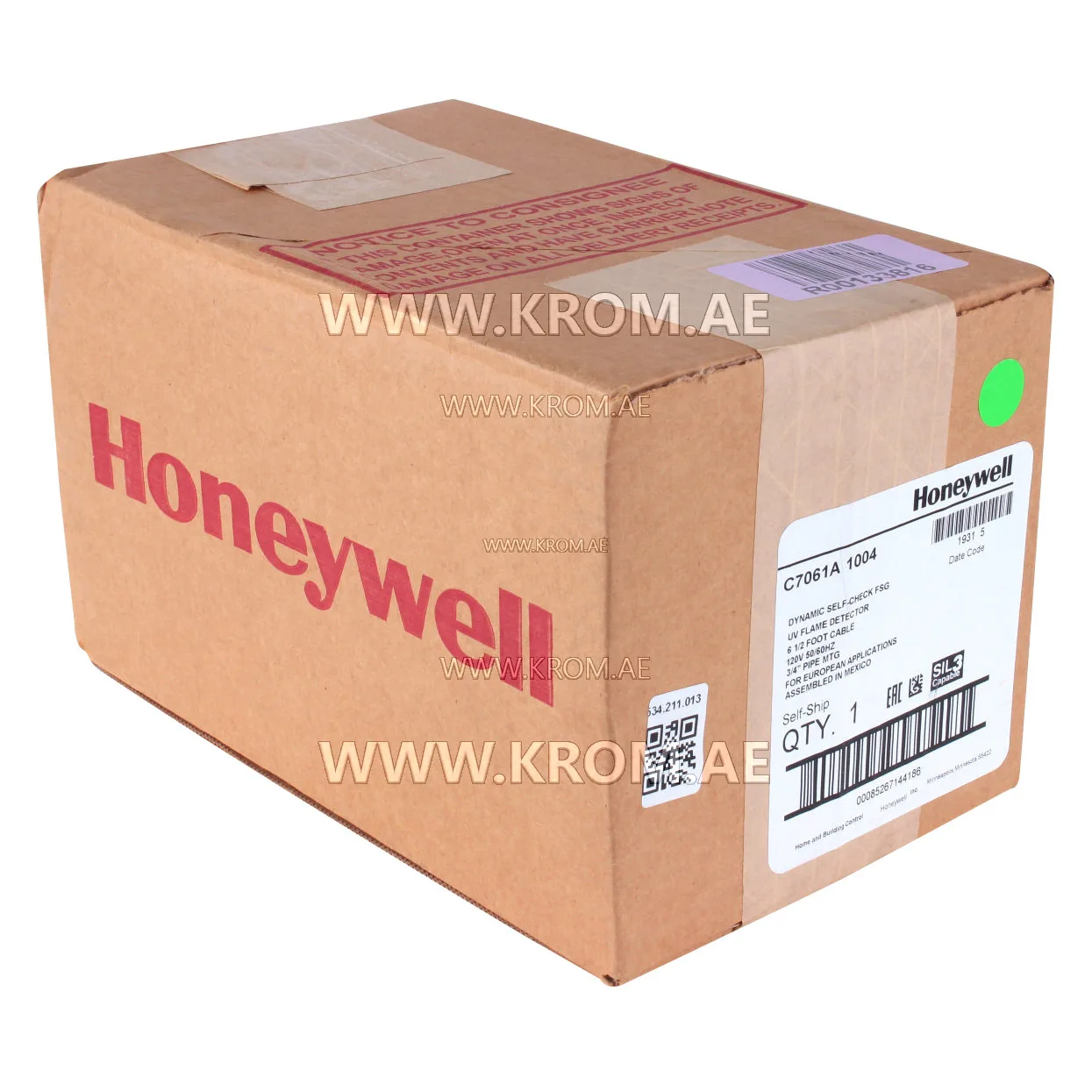 Honeywell C7061A1004 UV flame detector