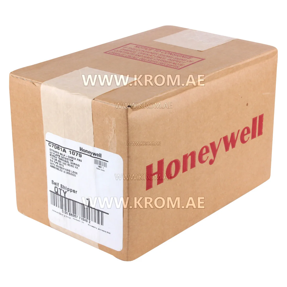 Honeywell C7061A1079 UV sensor 120/230V shutter