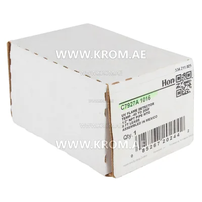 Honeywell C7927A1016 electronic UV flame detector for R7851B