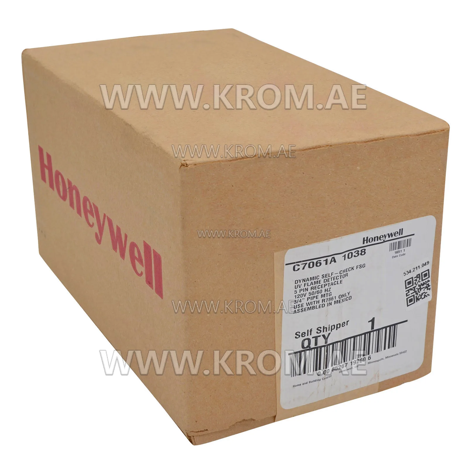 Honeywell C7061A1038 UV detector