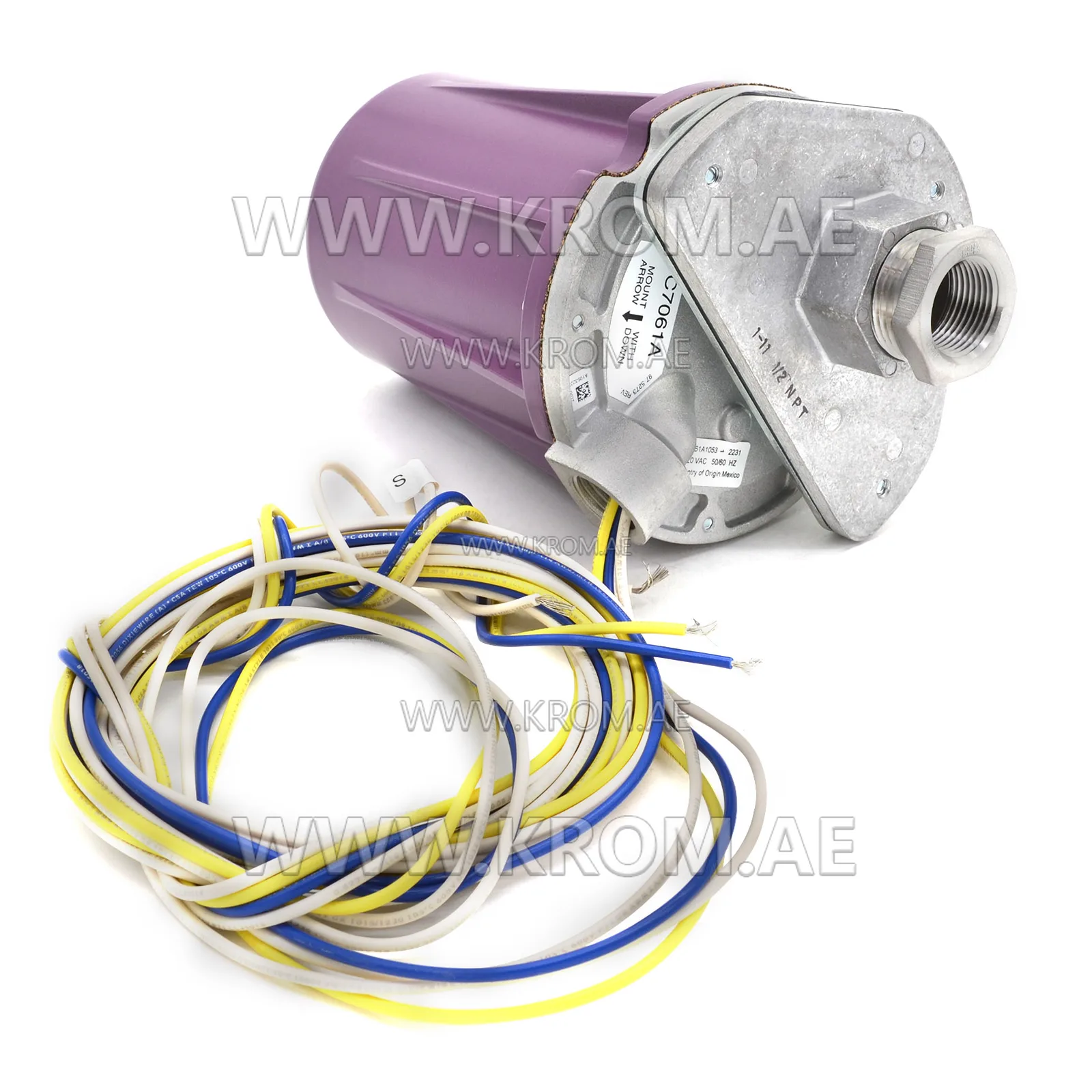 Honeywell C7061A1053 UV detector 120VAC with NPT