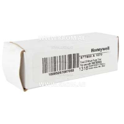 Honeywell ST7800A1070 prepurge timer module 2.5 min