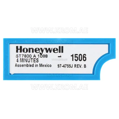Honeywell ST7800A1088 prepurge timer module 4 min