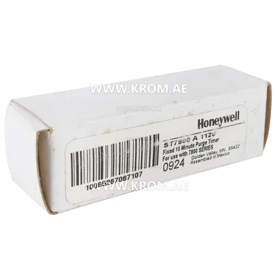 Honeywell ST7800A1120 prepurge timer module 15 min