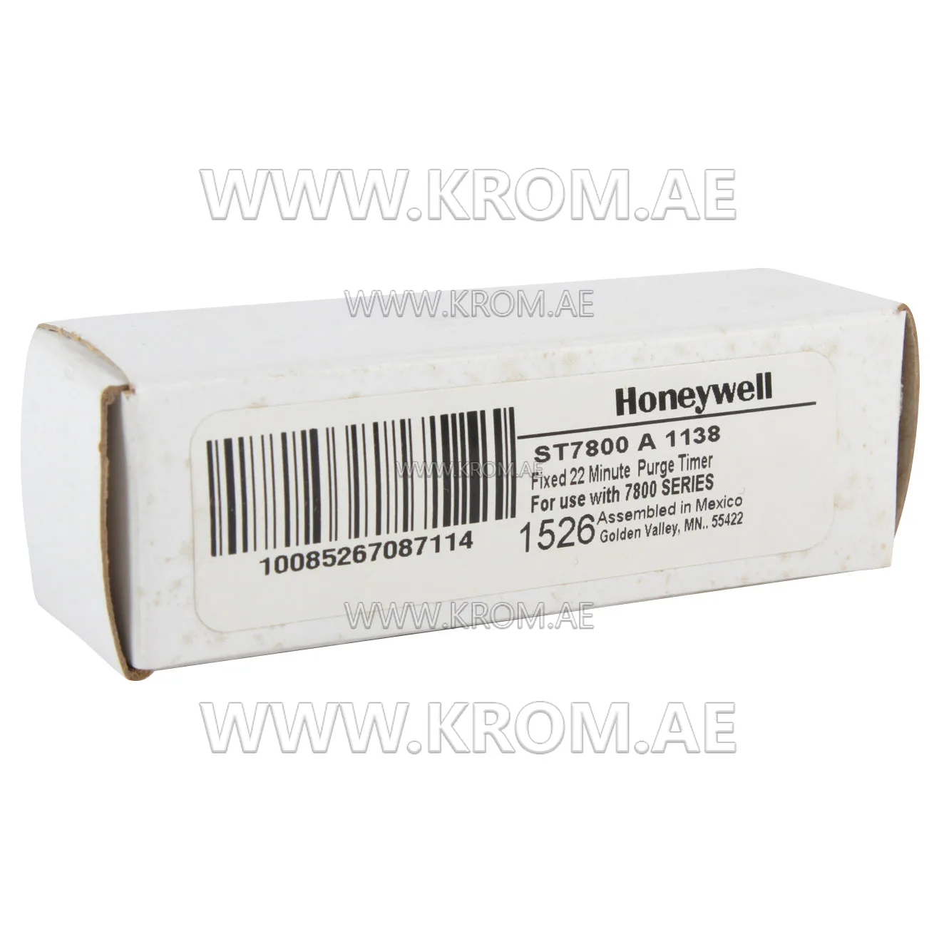 Honeywell ST7800A1138 prepurge timer module 22 min