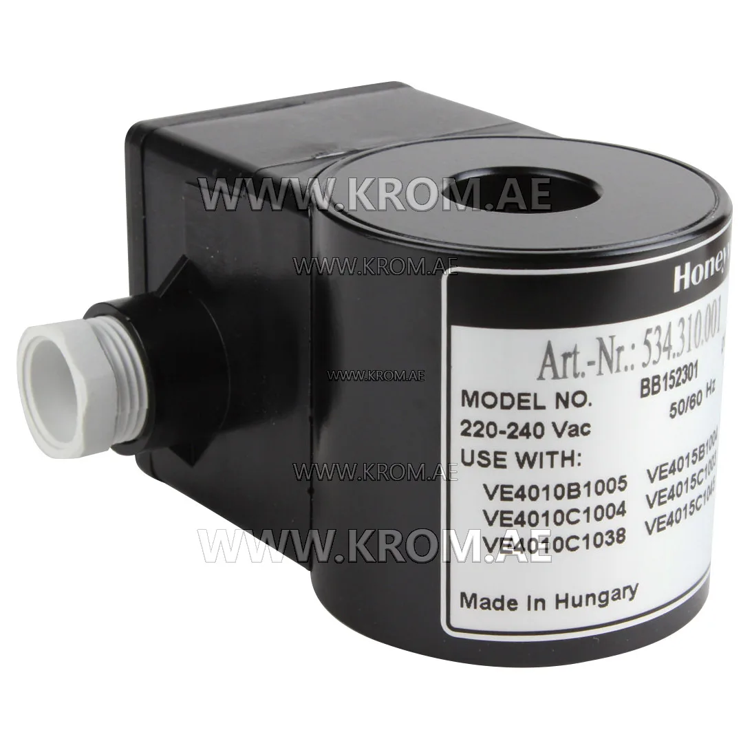 Honeywell BB152301 coil for VE valves 220-240V