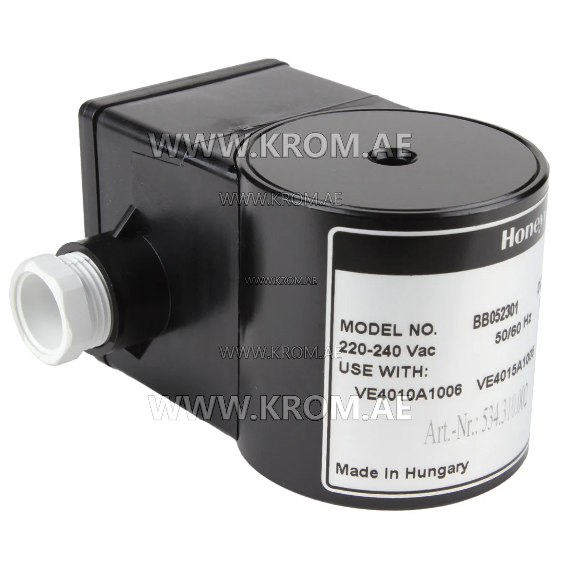 Honeywell BB052301 coil for VE4010A, VE4015A valves