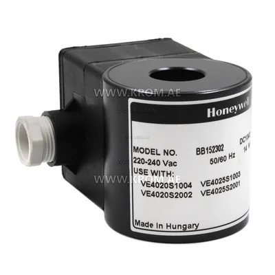 Honeywell BB152302 coil for VE4020/25S valves, 220-240V