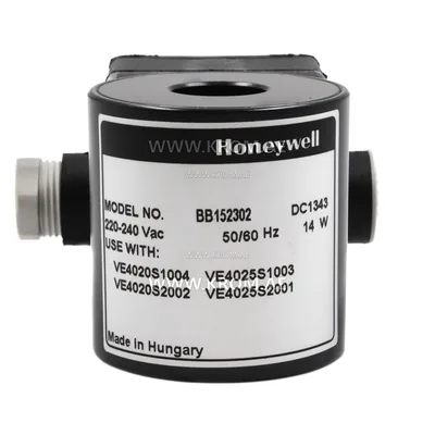 Honeywell BB152302 coil for VE4020/25S valves, 220-240V