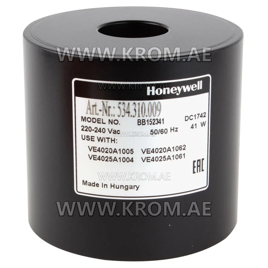 Honeywell BB152341 coil, 220-240V