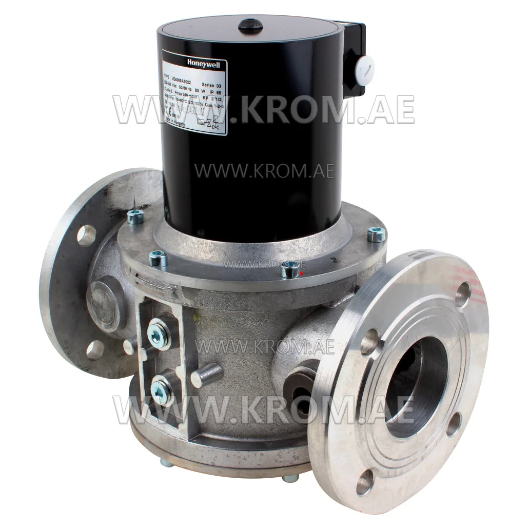 Honeywell VE4065A3022 solenoid valve DN65 flanged