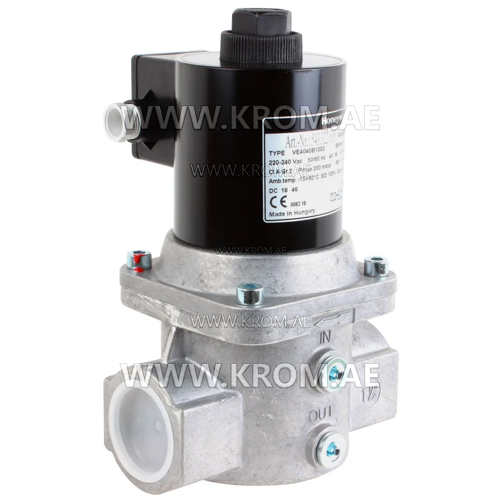 Honeywell VE4040B1002 solenoid valve 1-1/2"