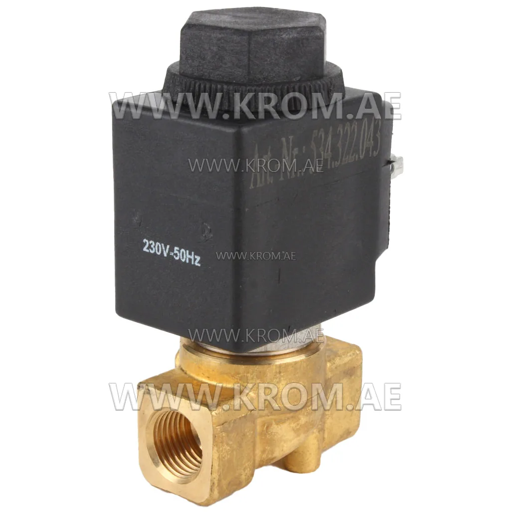 Honeywell VE408AA1007 solenoid valve 1/4" 500 mbar