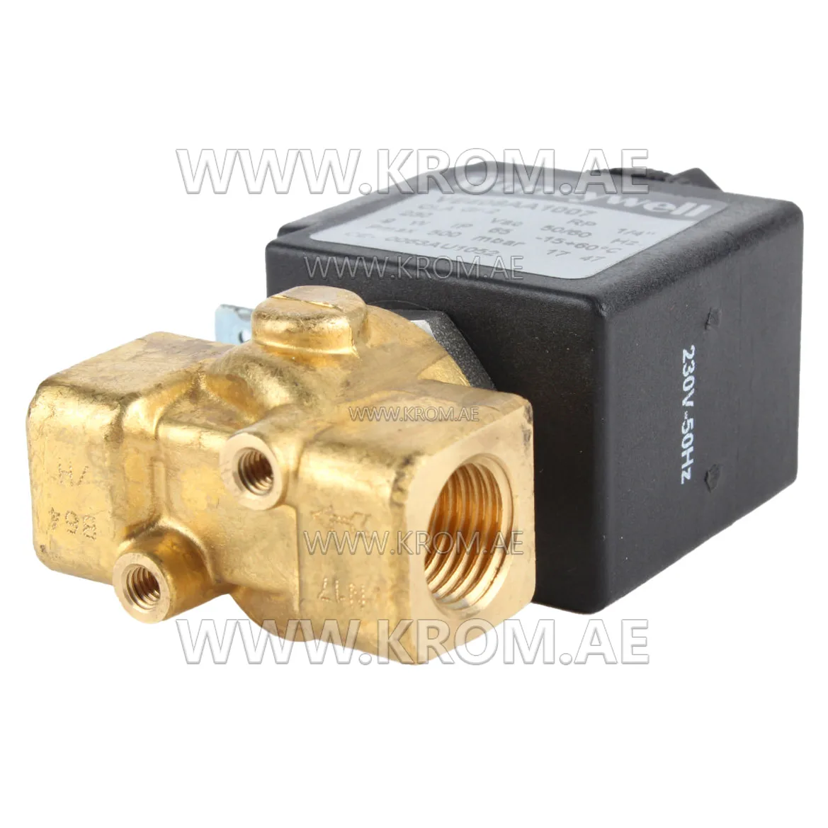 Honeywell VE408AA1007 solenoid valve 1/4" 500 mbar