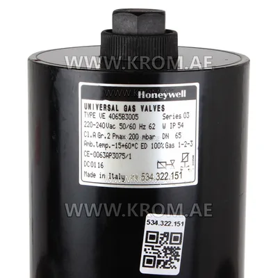 Honeywell VE4065B3005 gas solenoid valve 2 1/2"