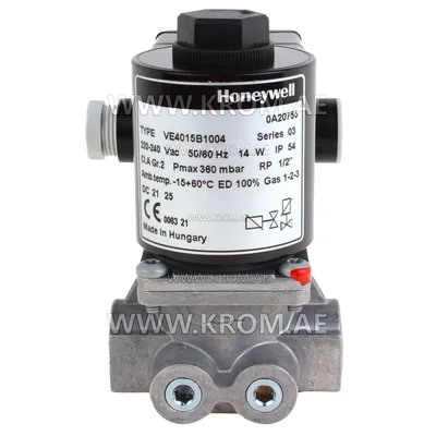 Honeywell VE4015B1004 gas solenoid valve 1/2"