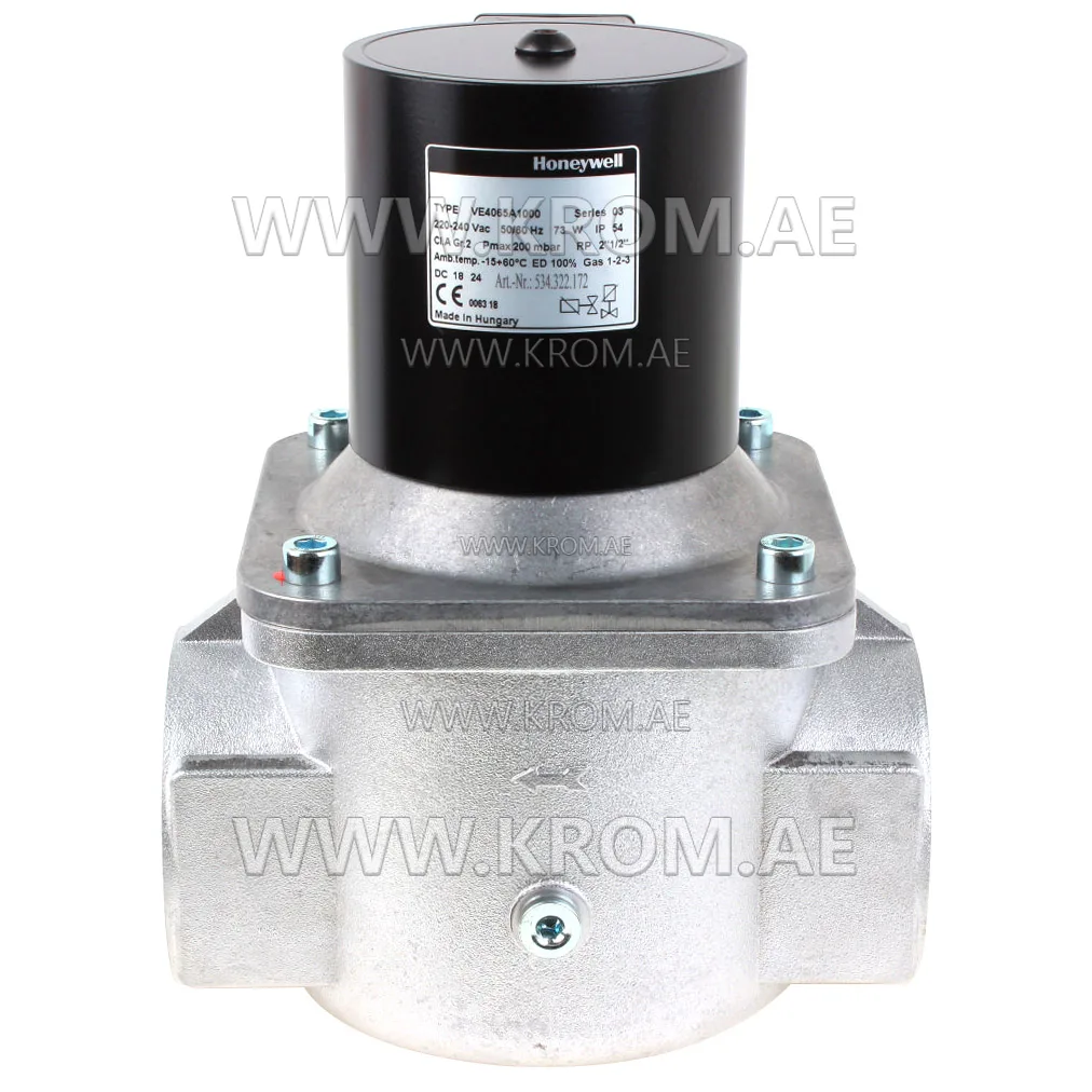 Honeywell VE4065A1000 solenoid valve 2 1/2"