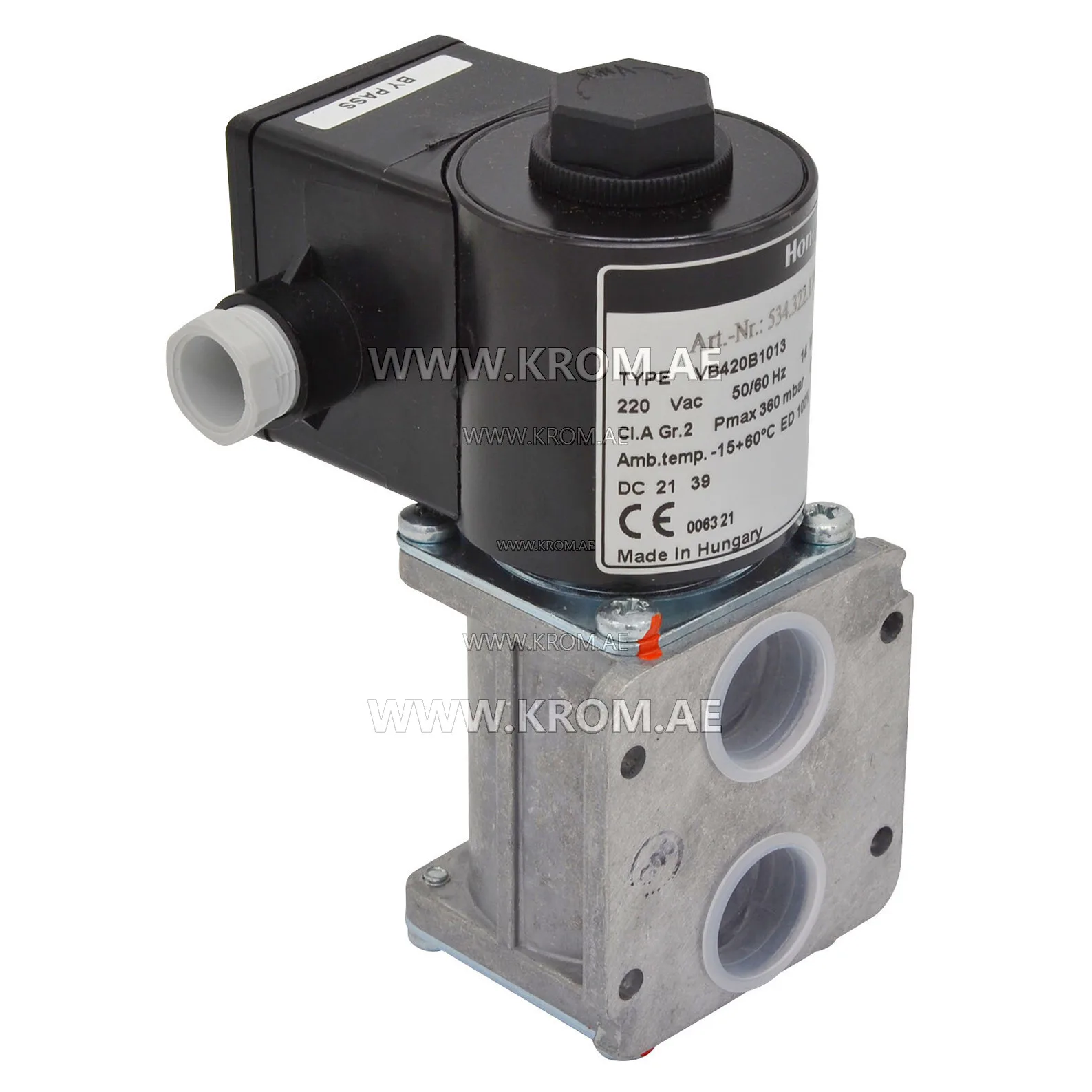 Honeywell VB420B1013 bypass valve DN20