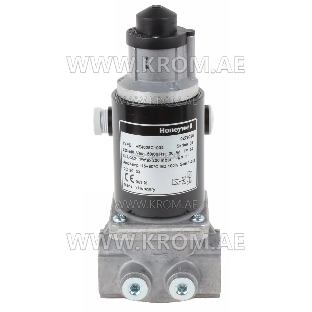 Honeywell VE4025C1002 solenoid valve 1"