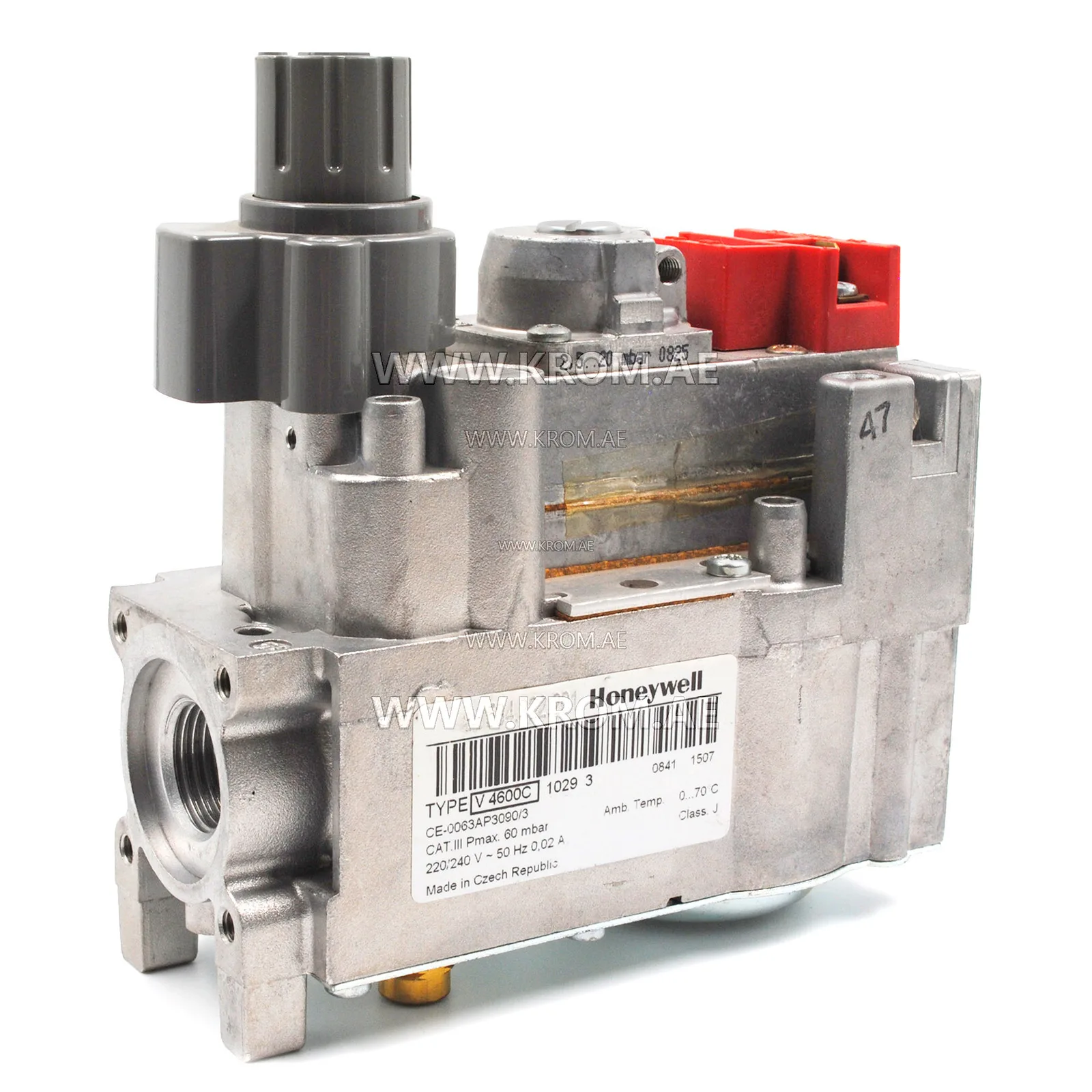 Honeywell V4600C1029B gas valve
