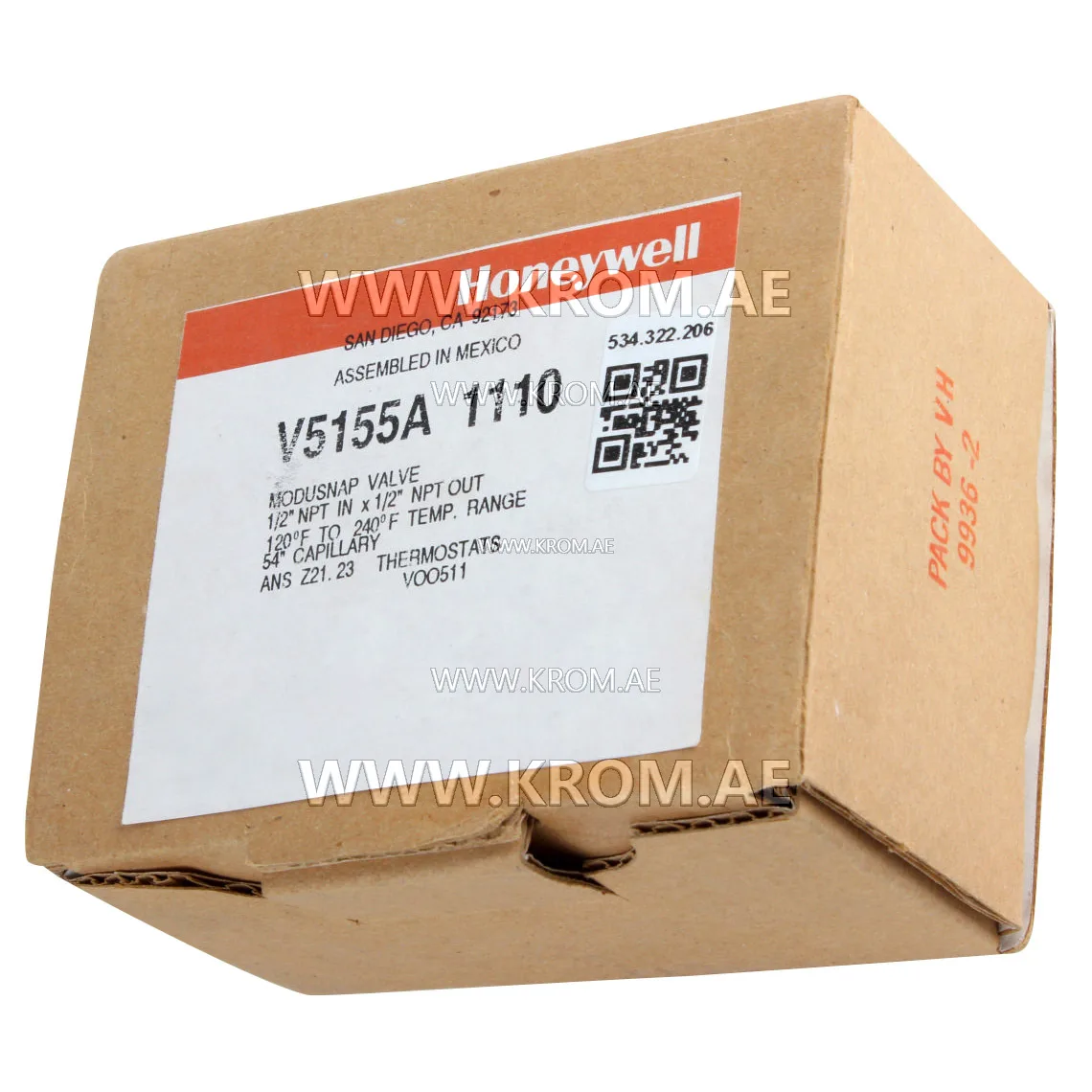 Honeywell V5155A1110 solenoid valve