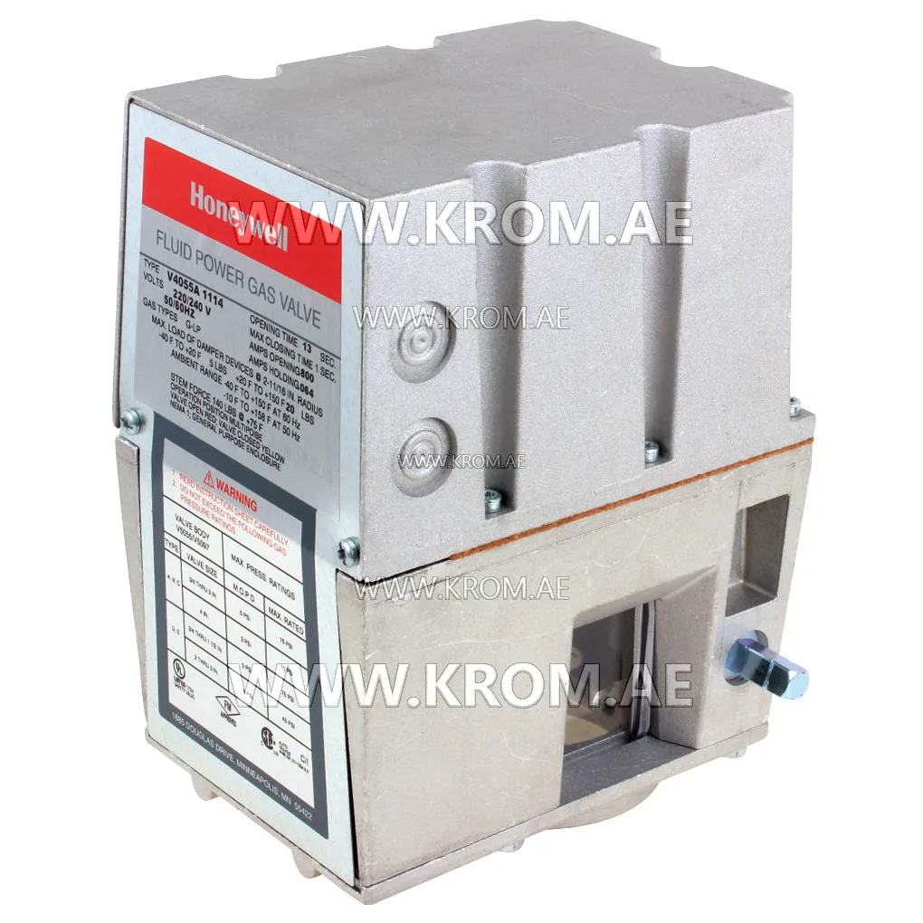 Attuatore a fluido Honeywell V4055A1114